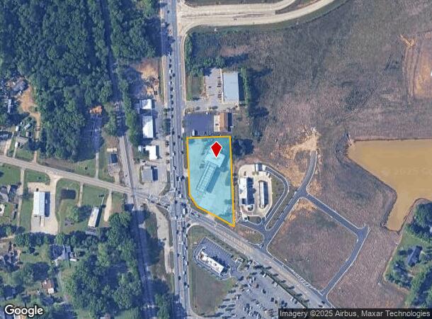 498 Ga Highway 247 S, Bonaire, GA Parcel Map