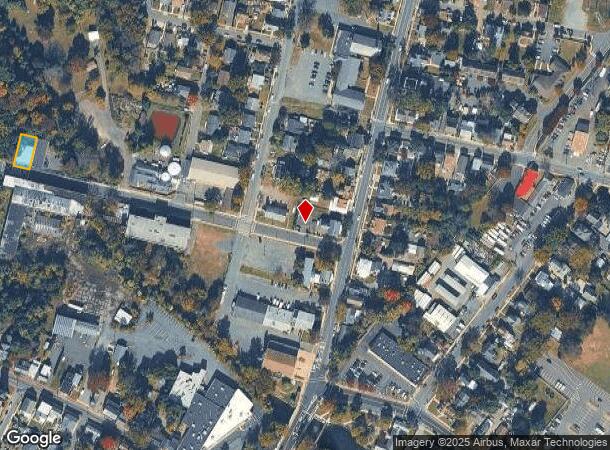  156 Bank St, Hightstown, NJ Parcel Map
