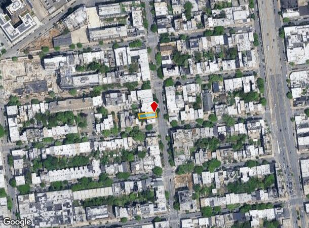 1073 Manhattan Ave, Brooklyn, NY Parcel Map
