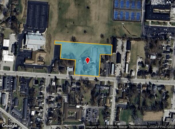 825 W Locust St, Wilmington, OH Parcel Map