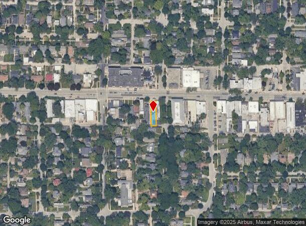 2944 Central St, Evanston, IL Parcel Map