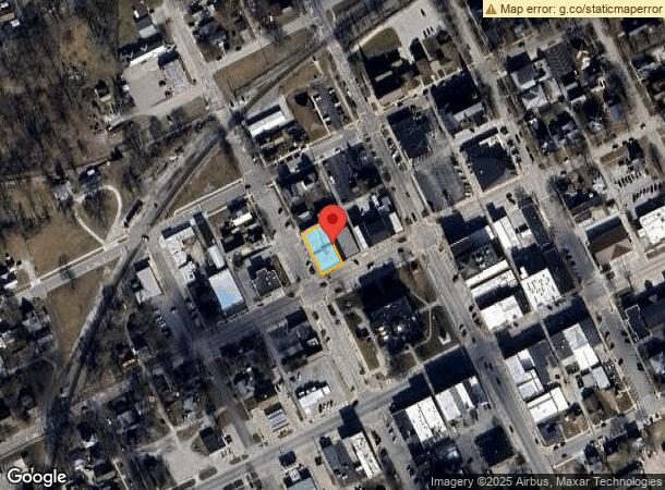  119 W Franklin St, Delphi, IN Parcel Map