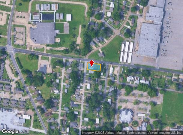  1100 Martin Luther King Jr Dr, Lafayette, LA Parcel Map