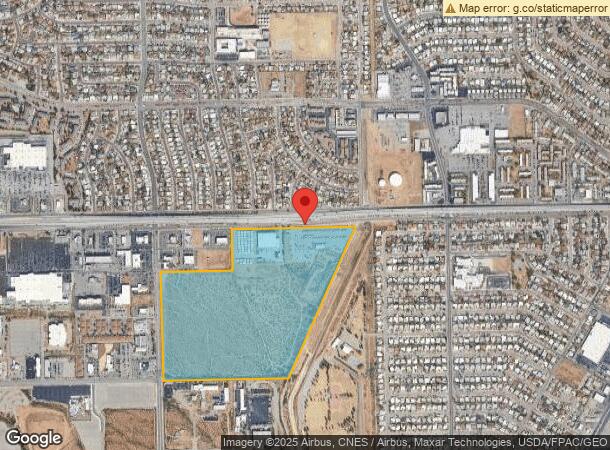  4900 Woodrow Bean, El Paso, TX Parcel Map