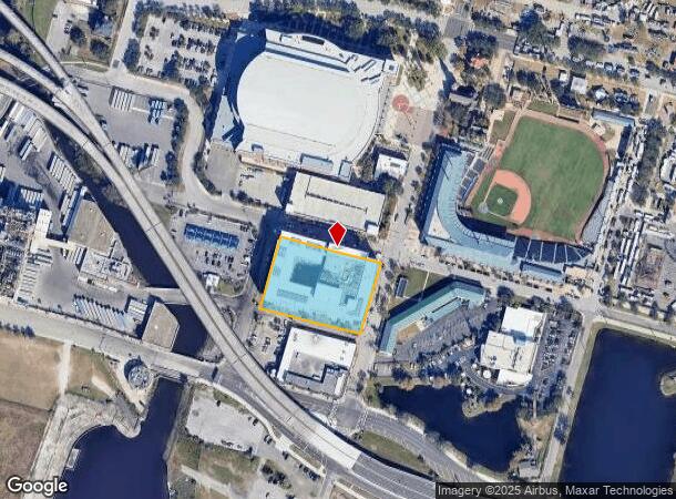 930 E Adams St, Jacksonville, FL Parcel Map