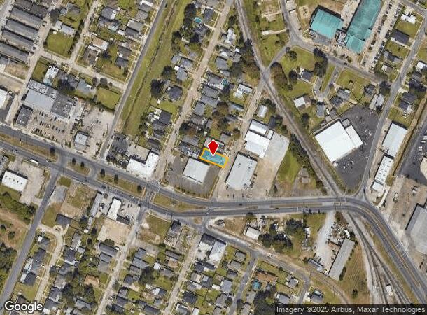 1104 Lebeau St, Arabi, LA Parcel Map