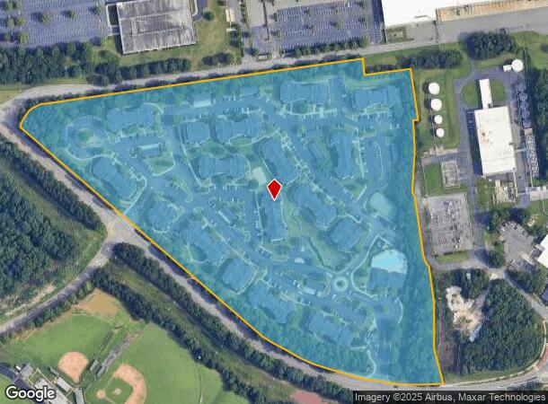  8115 Vinoy Blvd, Charlotte, NC Parcel Map