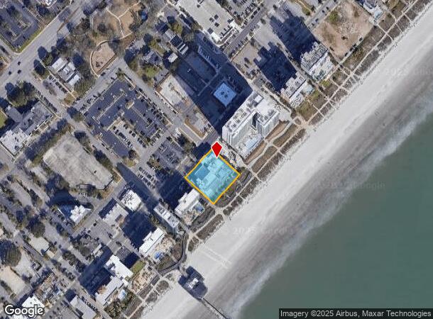 1402 N Ocean Blvd, Myrtle Beach, SC Parcel Map