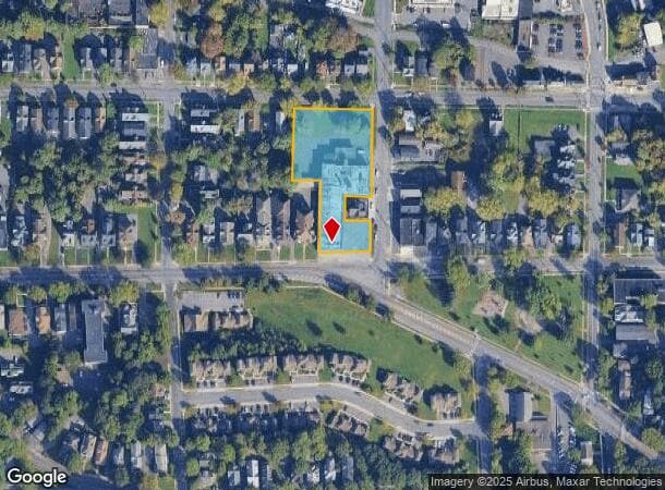  1641 E Genesee St, Syracuse, NY Parcel Map