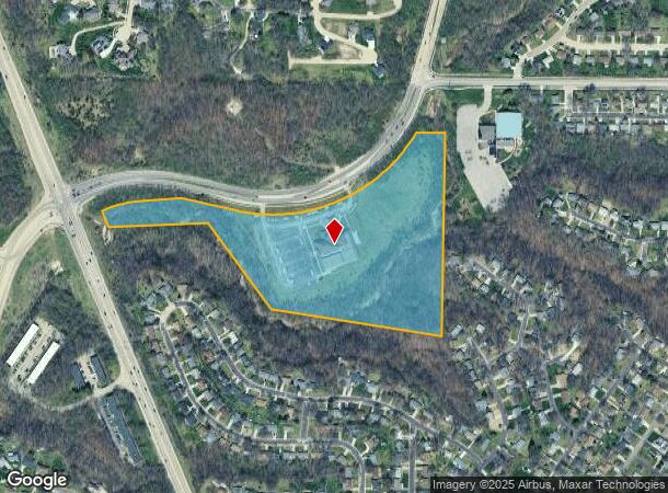 6000 N Allen Rd, Peoria, IL Parcel Map