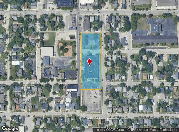 619 N 9Th St, Lafayette, IN Parcel Map