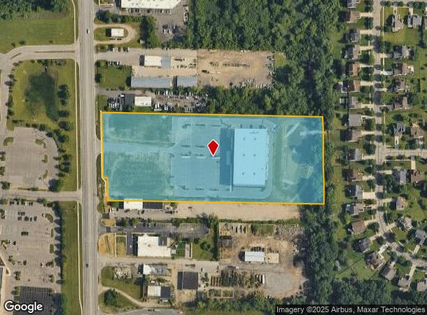 4095 Carpenter Rd, Ypsilanti, MI Parcel Map