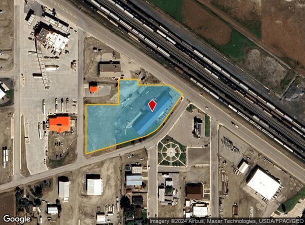  1200 W Us Highway 2 Hwy, Shelby, MT Parcel Map