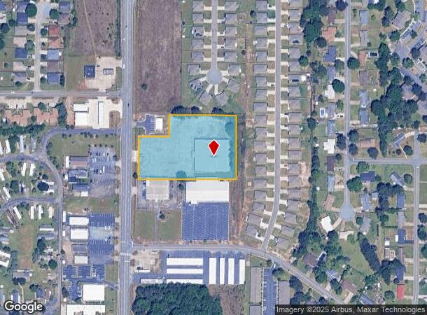  1042 N Houston Rd, Warner Robins, GA Parcel Map