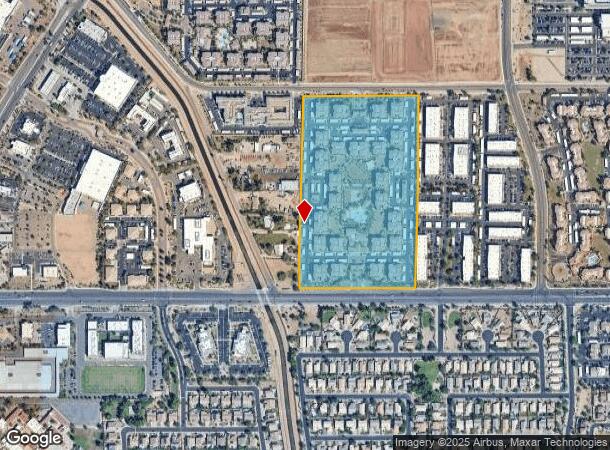  4760 E Baseline Rd, Mesa, AZ Parcel Map