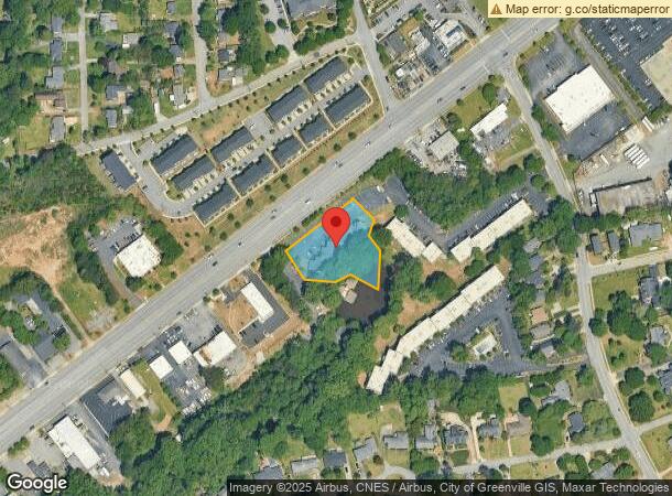  870 Wade Hampton Blvd, Greenville, SC Parcel Map