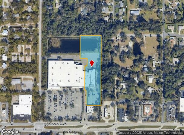 2730 W New Haven Ave, Melbourne, FL Parcel Map