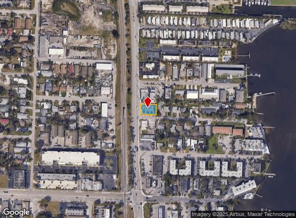  604 N Dixie Hwy, Lantana, FL Parcel Map
