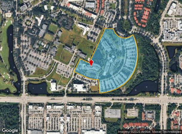 110 Scripps Way, Jupiter, FL Parcel Map