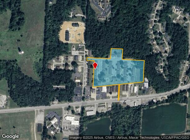  180 Sells Rd, Lancaster, OH Parcel Map