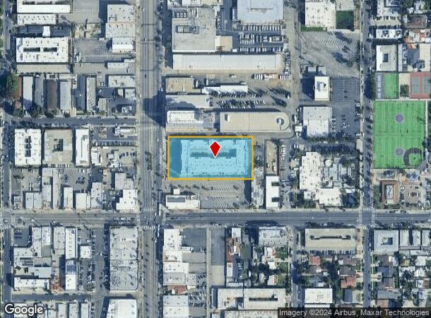  6834 Van Nuys Blvd, Van Nuys, CA Parcel Map