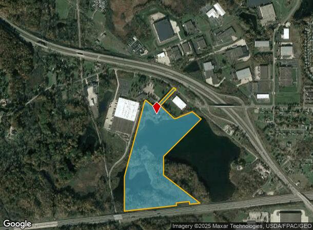  10020 Aurora Hudson Rd, Streetsboro, OH Parcel Map