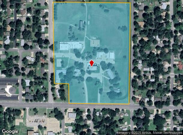900 W Broadway St, Newton, KS Parcel Map