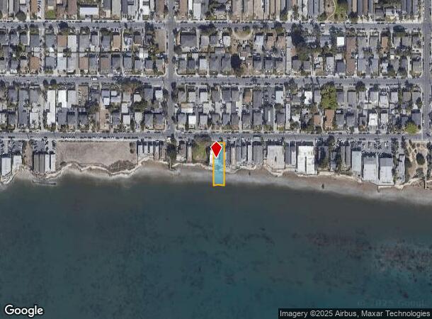 6685 Del Playa Dr, Goleta, CA Parcel Map
