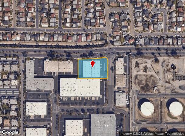 1100 E Del Amo Blvd, Carson, CA Parcel Map
