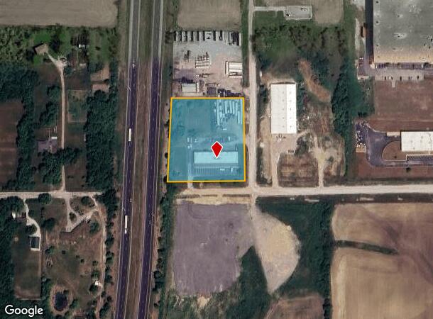  6050 W Industrial Dr, Monee, IL Parcel Map