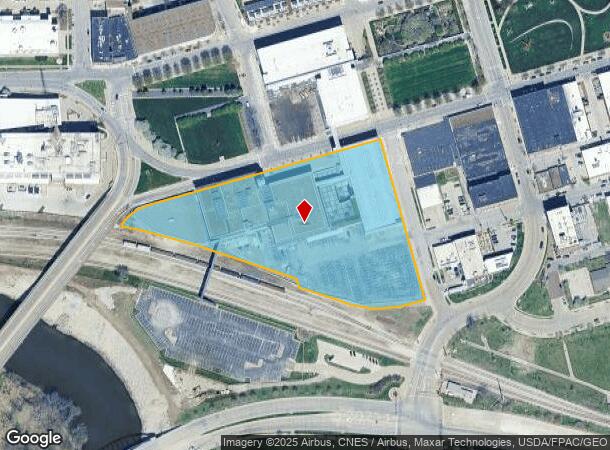 1716 Locust St, Des Moines, IA Parcel Map