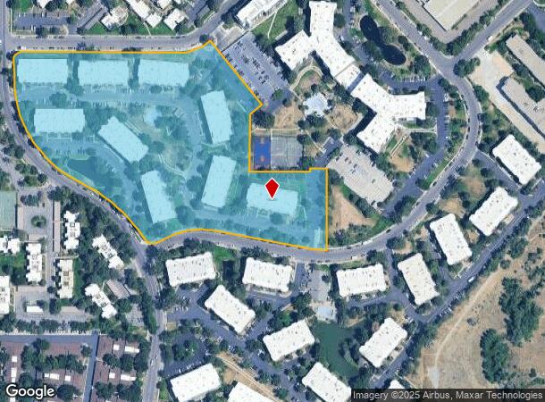  2570 S Dayton Way, Denver, CO Parcel Map