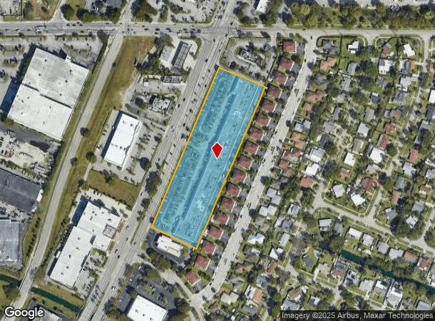  18605 S Dixie Hwy, Cutler Bay, FL Parcel Map