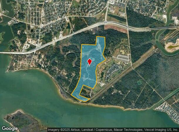 0 Evergreen Rd, Baytown, TX Parcel Map