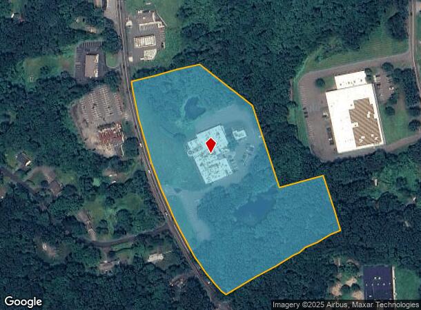 153 S Main St, Newtown, CT Parcel Map