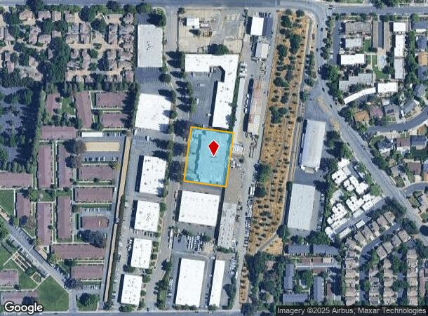  3380 Vincent Rd, Pleasant Hill, CA Parcel Map