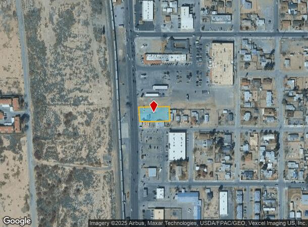  421 S Main St, Anthony, TX Parcel Map