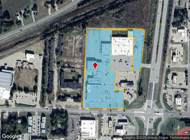  2210 Live Oak St, Commerce, TX Parcel Map