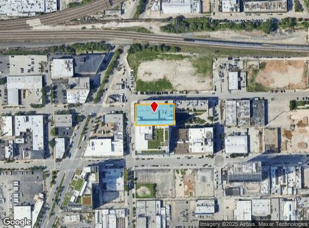  1305 W Carroll Ave, Chicago, IL Parcel Map