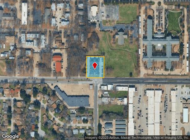  1301 W Arkansas Ln, Arlington, TX Parcel Map