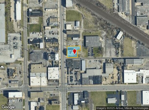  760 S Michigan St, South Bend, IN Parcel Map