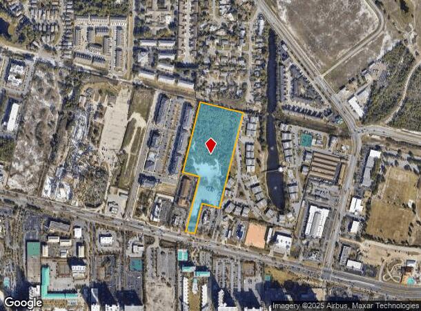  1035 Highway 98 E, Destin, FL Parcel Map
