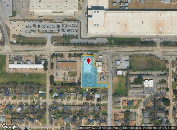 2118 E Abram St, Arlington, TX Parcel Map