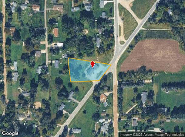 11989 E Lansing Rd, Durand, MI Parcel Map