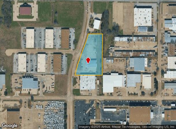  2615 N Forum Dr, Grand Prairie, TX Parcel Map