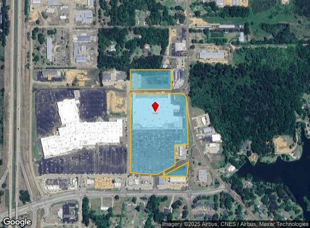  1608 Veterans Blvd, Mccomb, MS Parcel Map