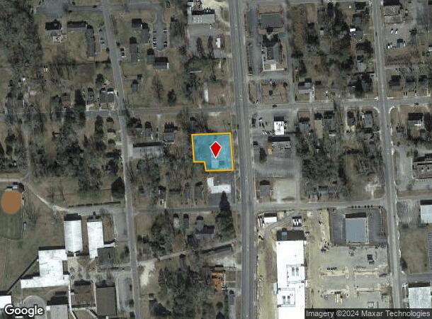  106 S Jk Powell Blvd, Whiteville, NC Parcel Map