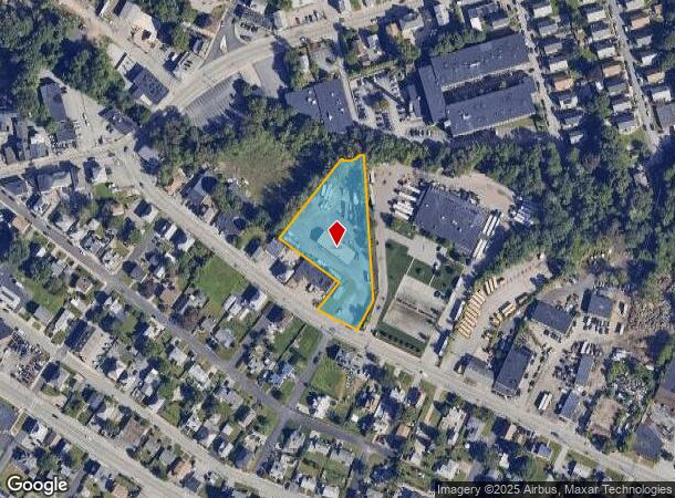  47 Fletcher Ave, Cranston, RI Parcel Map