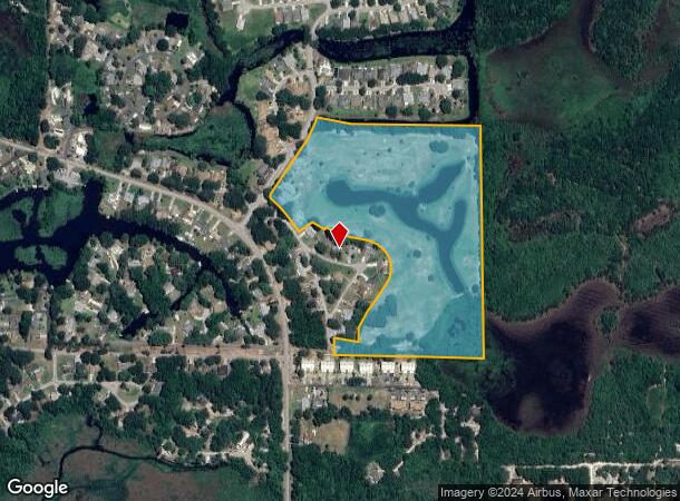  95 S Golf Harbor Path, Inverness, FL Parcel Map