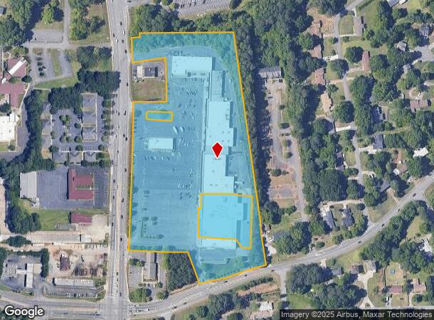  3372 Canton Rd, Marietta, GA Parcel Map